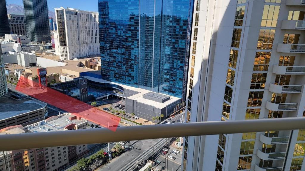 Mgm Signature Ph 30Th Floor Deluxe Studio Apartment Strip Facing With Balcony 拉斯维加斯 外观 照片
