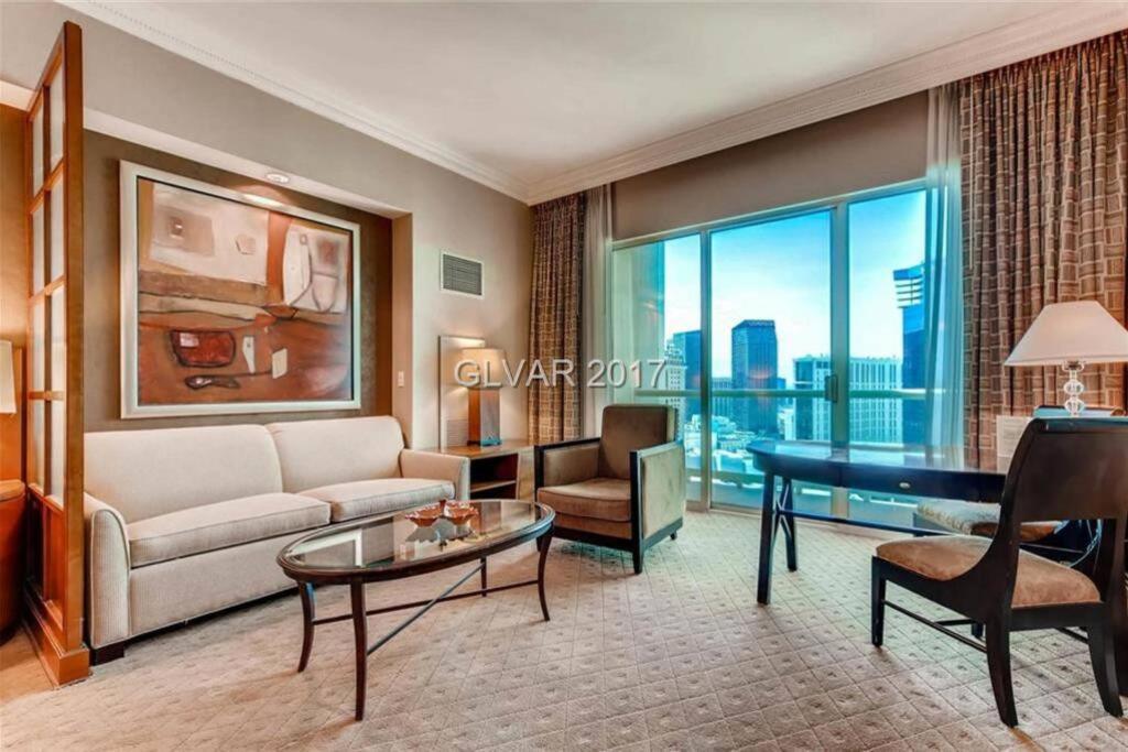 Mgm Signature Ph 30Th Floor Deluxe Studio Apartment Strip Facing With Balcony 拉斯维加斯 外观 照片